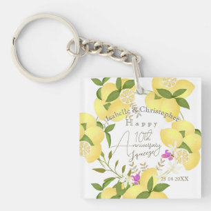 Lemon Squeeze Key Ring