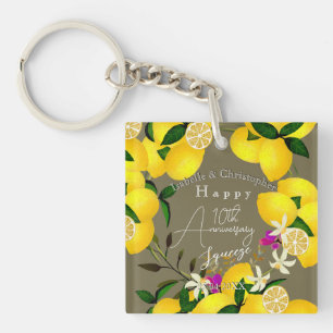 Lemon Squeeze  Key Ring