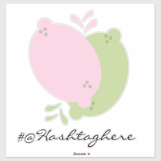 Lemon Squeezed Dripping  Name  Script Car Decal (Sheet)