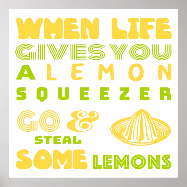 Lemon Squeezer Poster (Front)