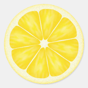 Lemon - SRF Classic Round Sticker