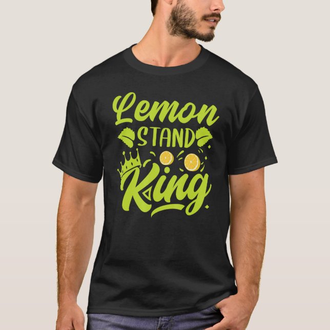 Lemon Stand King  Lemonade Summer  Son  Nephew 1 T-Shirt (Front)