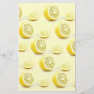lemon stationary stationery