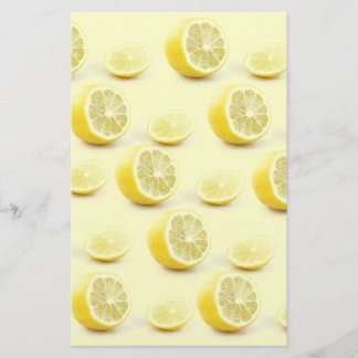 lemon stationary stationery