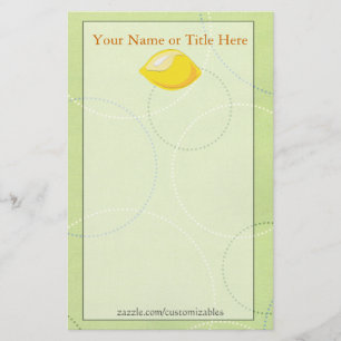 Lemon Stationery