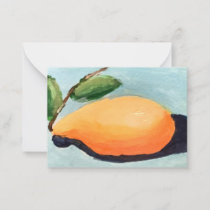 Lemon Still Life Card