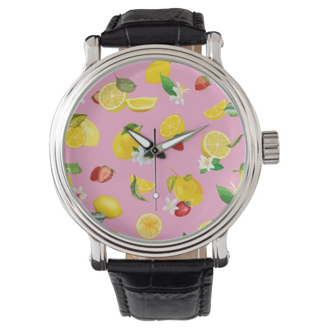 Lemon & Strawberry 1 Watch (Front)