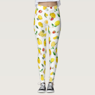 Lemon & Strawberry 2 Leggings