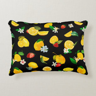 Lemon & Strawberry 5 Decorative Cushion