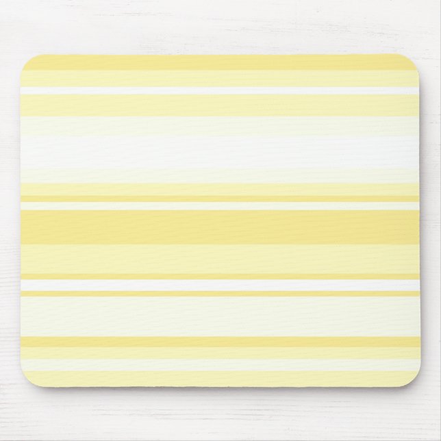 Lemon stripes mouse mat (Front)