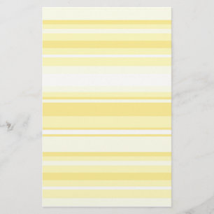 Lemon stripes stationery