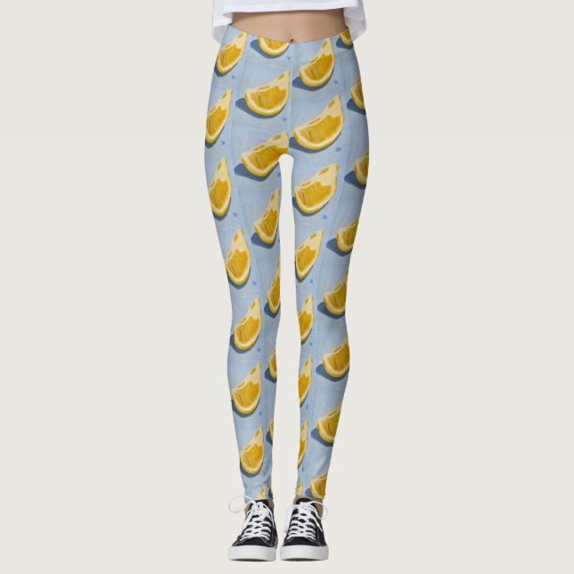 Lemon Study #2 Leggings (Front)