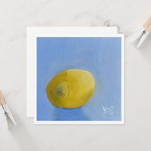 Lemon Study Card
