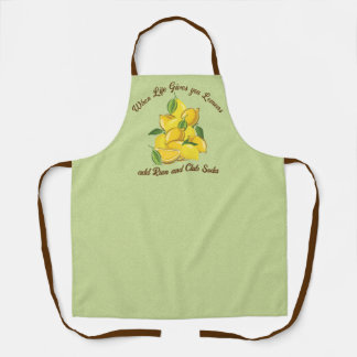 Lemon Summer Theme Apron
