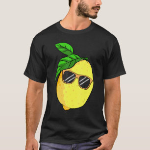 Lemon Sunglasses Summer Citrus Fruit Women Men Chi T-Shirt