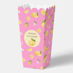 Lemon Sweet One 1st Birthday Favour Box
