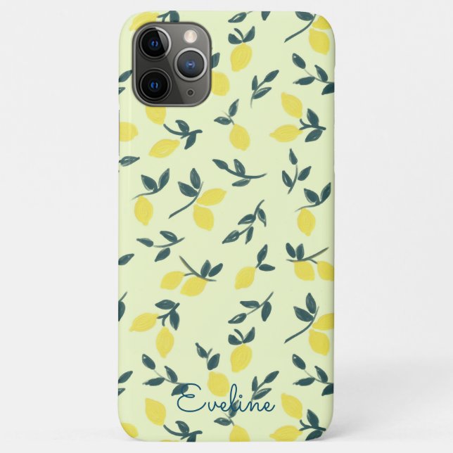 Lemon Theme Case-Mate iPhone Case (Back)