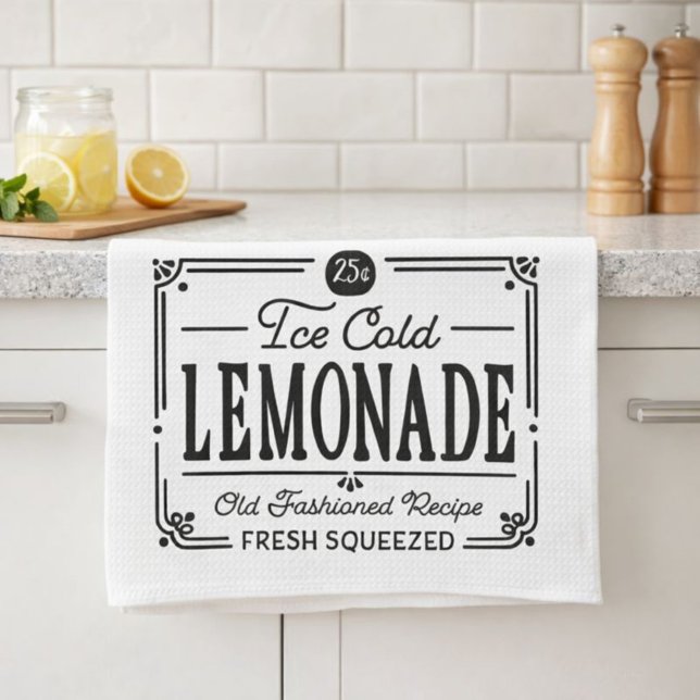 Lemon Themed  Tea Towel (Creator Uploaded)