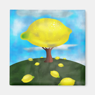 Lemon Tree Magnet
