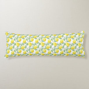 Lemon Tree Pattern Body Cushion