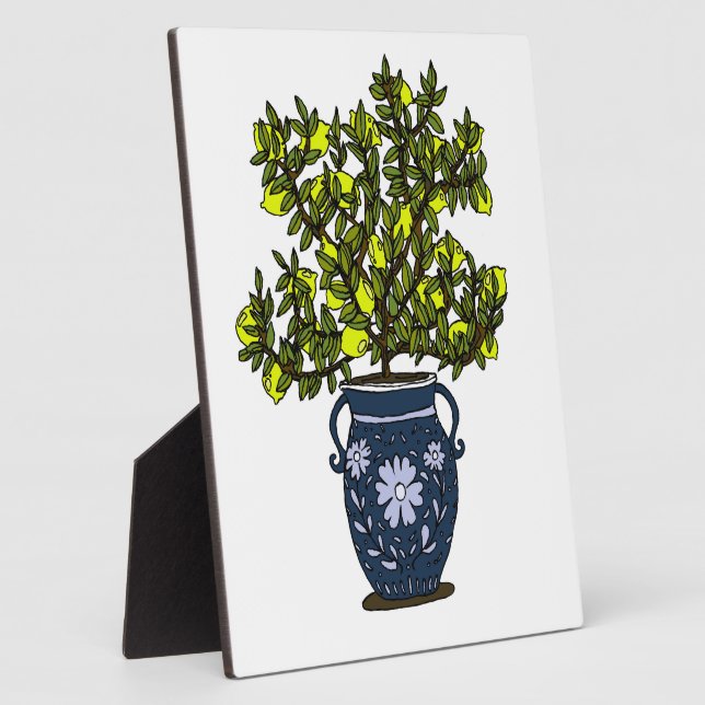 Lemon Tree Plaque (Side)