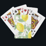 Lemon Tree Playing Cards<br><div class="desc">I Love Lemon Tree.</div>