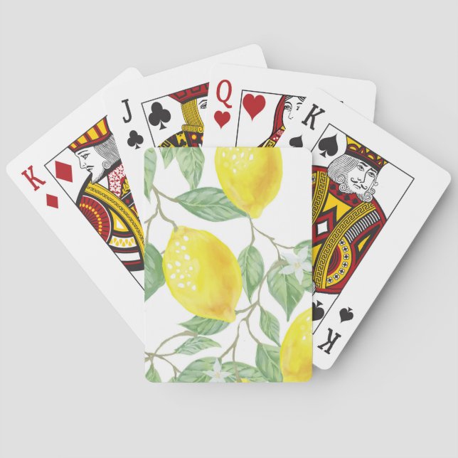 Lemon Tree Playing Cards (Back)