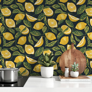 Lemon Wallpapers Grove Delight: Vibrant Citrus