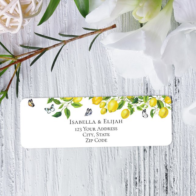 Lemon Wedding Address (Creator Uploaded)