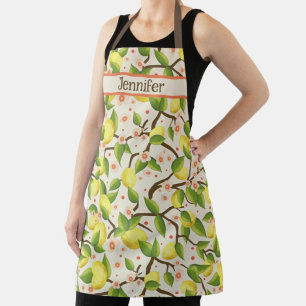 Lemon Women's Modern Fun Apron Inspirivity
