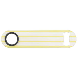 Lemon yellow and white candy stripes