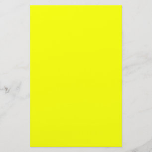 Lemon Yellow Background Colour Customise This! Stationery