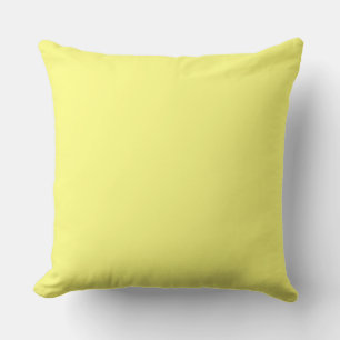 Lemon Yellow Large  Cushion