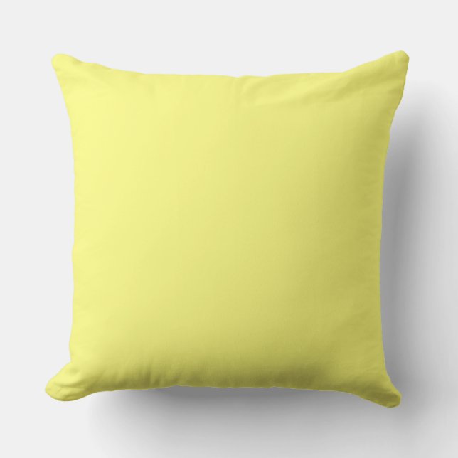 Lemon Yellow Large  Cushion (Front)