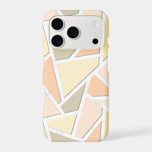 Lemon yellow mosaic pattern (Back)