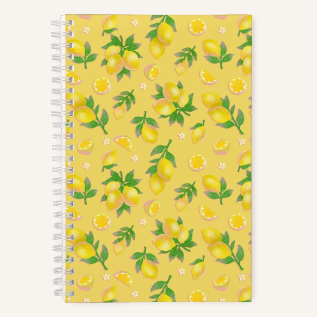 Lemon Yellow Notebook (Front)