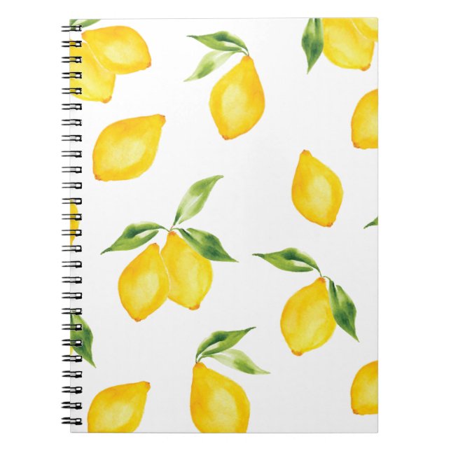 Lemon Yellow Notebook (Front)