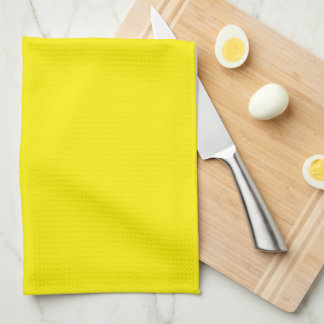 Lemon Yellow Tea Towel