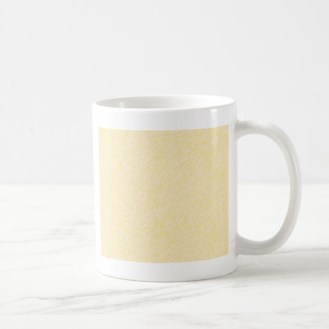 Lemon Zest print - yellow faun accessories custom Coffee Mug (Right)