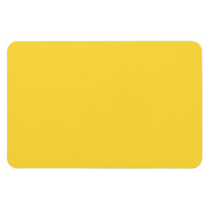 Lemon Zest Yellow Trend Colour Customised Template Magnet