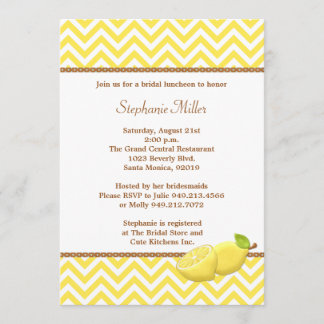 Lemonade Bridal Shower Invitation