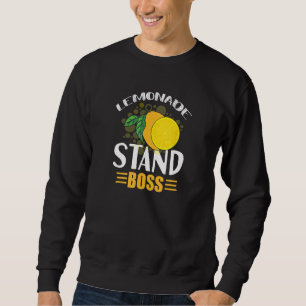 Lemonade CEO Security Stand Lemon Juice Sweatshirt