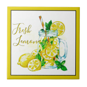 Lemonade ceramic tile