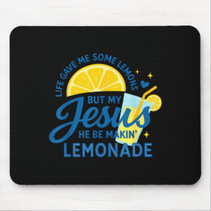Lemonade Christian Apparel Religious Jesus Mouse Mat