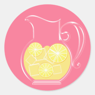 Lemonade Classic Round Sticker