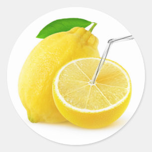 Lemonade Classic Round Sticker