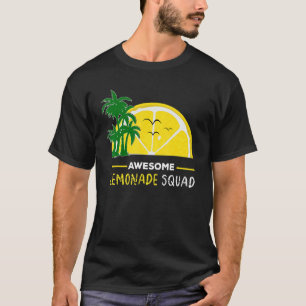 Lemonade Crew Awesome Lemonade Squad For Kids Lemo T-Shirt