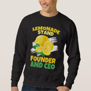 Lemonade Crew Funny Stand Gifts for Kids Lemon Lov Sweatshirt