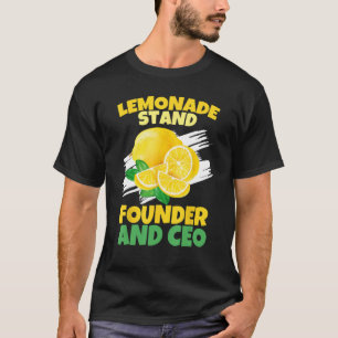Lemonade Crew Funny Stand Gifts for Kids Lemon Lov T-Shirt