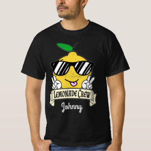 Lemonade Crew - Kawaii Peace Hand and Sunglasses T-Shirt